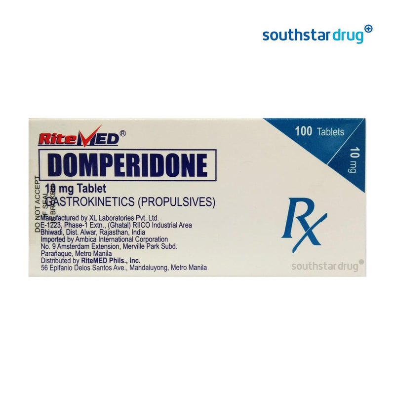 RiteMed Domperidone 10 mg Tablet - 20s - Southstar Drug
