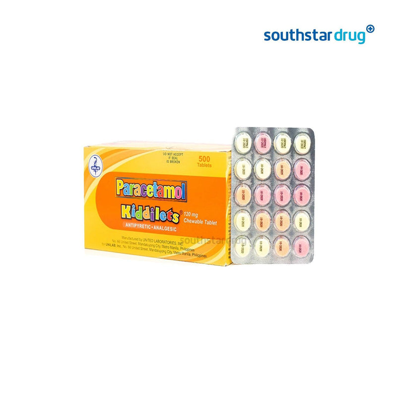 Kiddilets 120mg Tablet - 20s - Southstar Drug