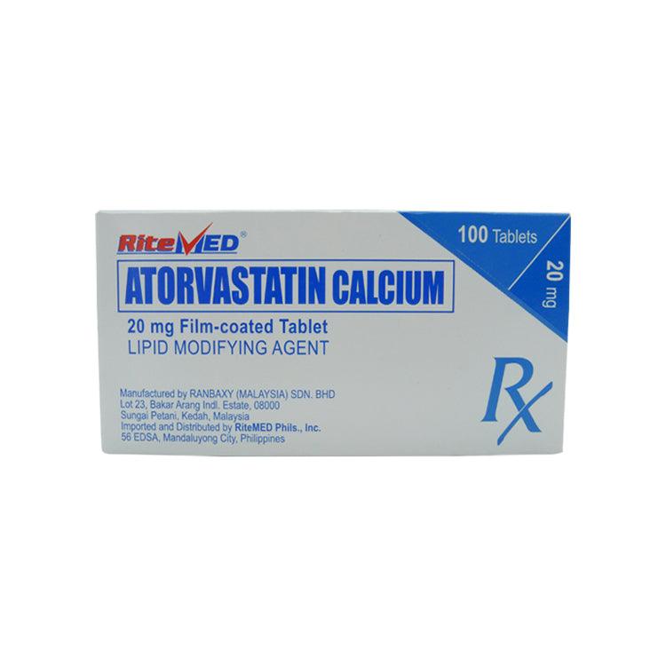 Rx: RiteMed Atorvastatin 20mg Tablet - Southstar Drug