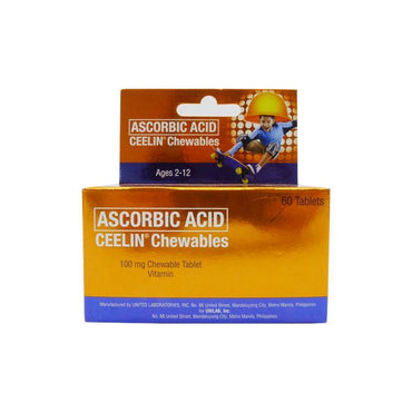 Ceelin Chewables 100mg Tablet - 60s - Southstar Drug