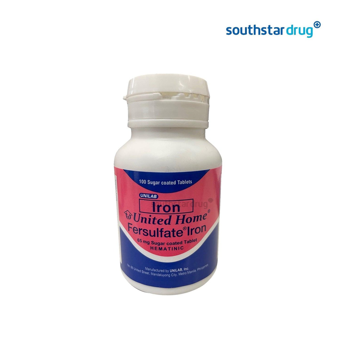 Fersulfate Iron 65mg Tablet - Southstar Drug