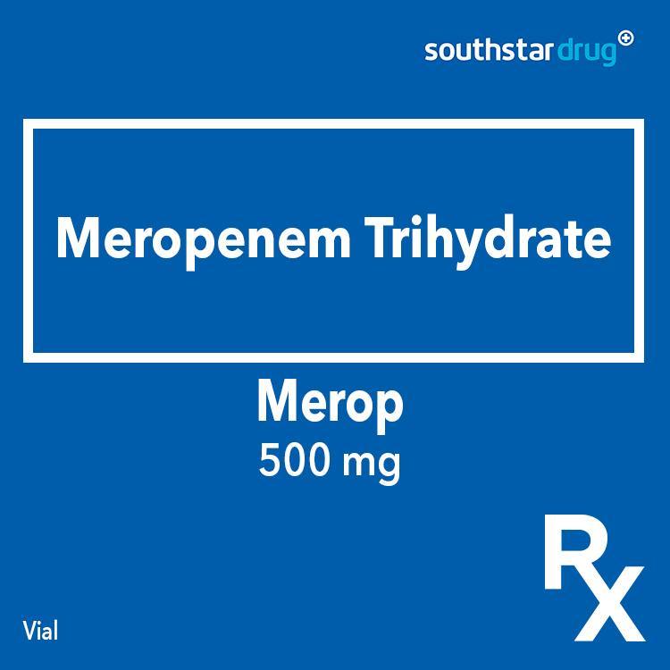 Rx: Merop 500mg Vial - Southstar Drug