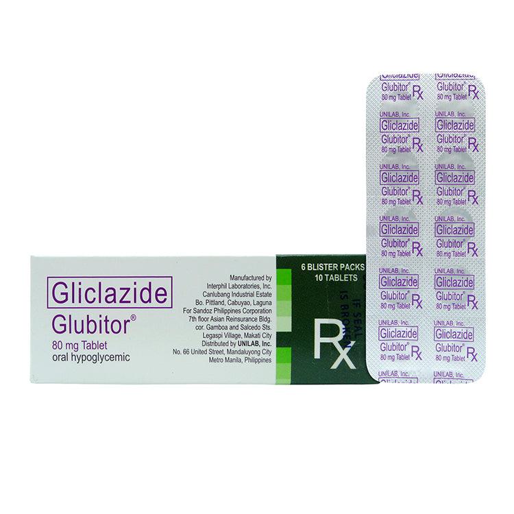 Rx: Glubitor 80mg Tablet - Southstar Drug