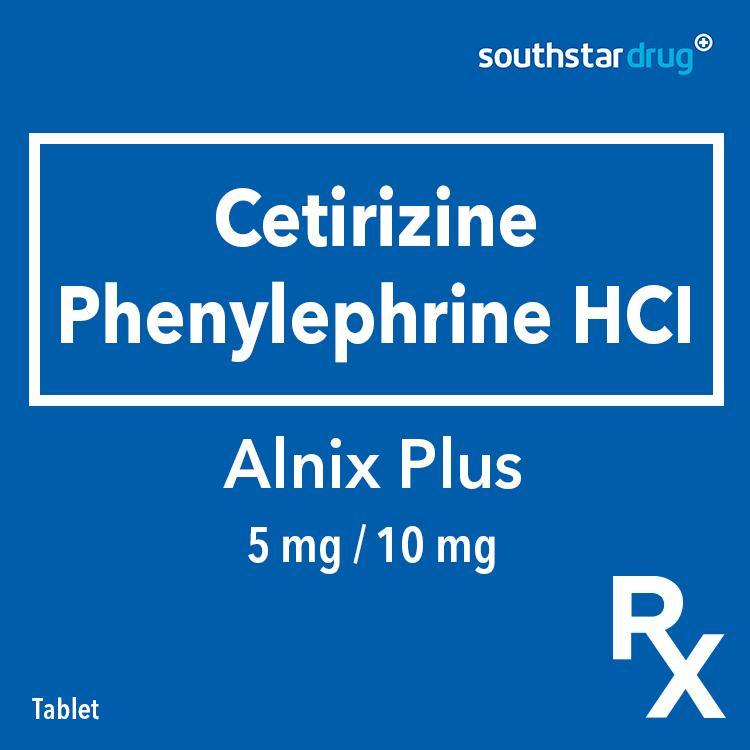 Rx: Alnix Plus 5mg/10mg Tablet - Southstar Drug