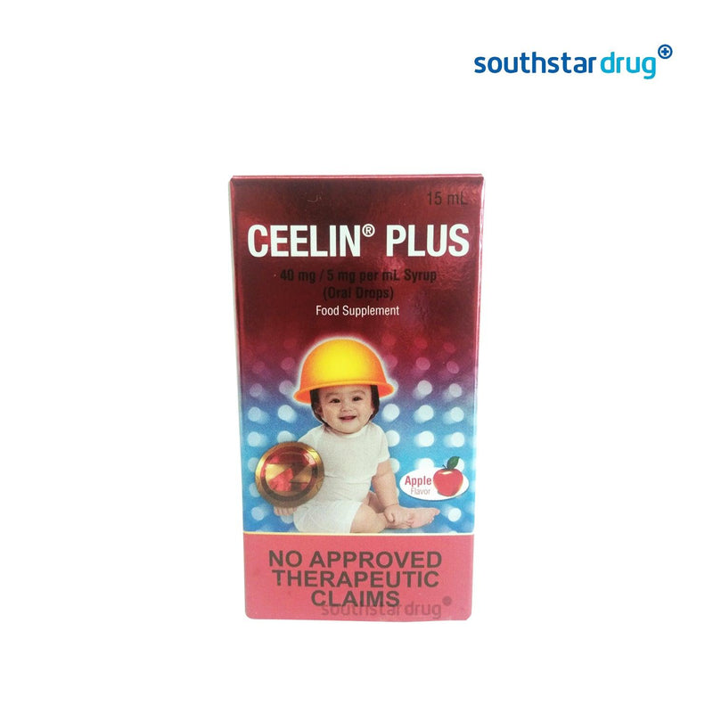 Ceelin Plus 100mg/ml 15ml Drops - Southstar Drug
