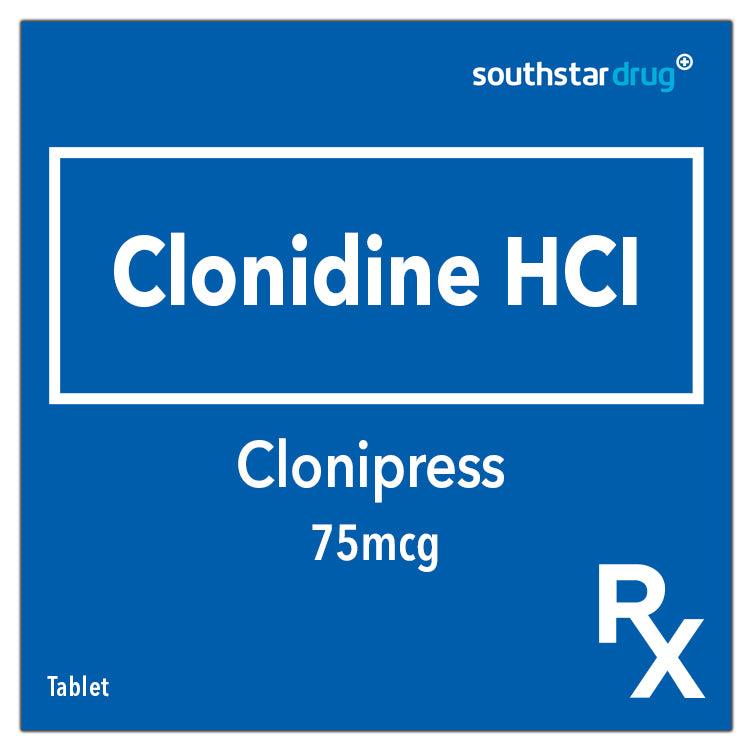 Rx: Clonipress 75mcg Tablet