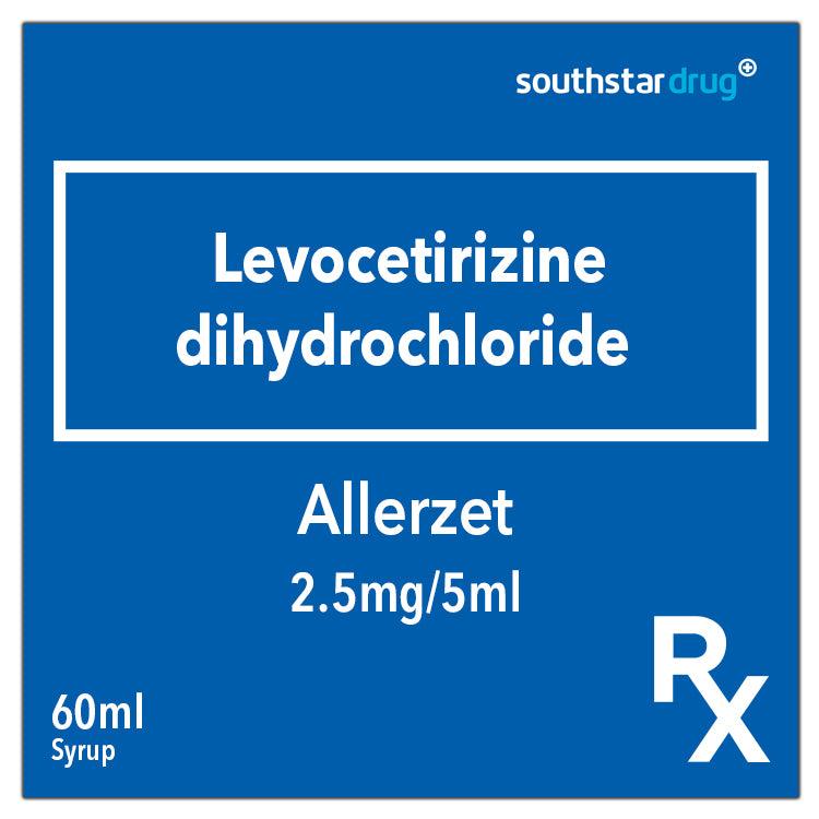 Rx: Allerzet 2.5mg / 5ml 60ml Syrup - Southstar Drug