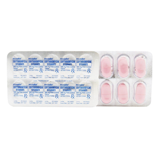 Rx: RiteMed Erythromycin 500mg Tablet - Southstar Drug