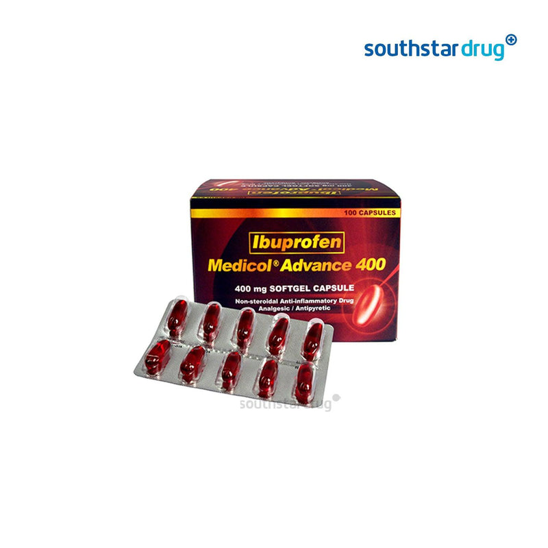 Medicol Advance 400mg Soft Gel Capsule - 20s - Southstar Drug