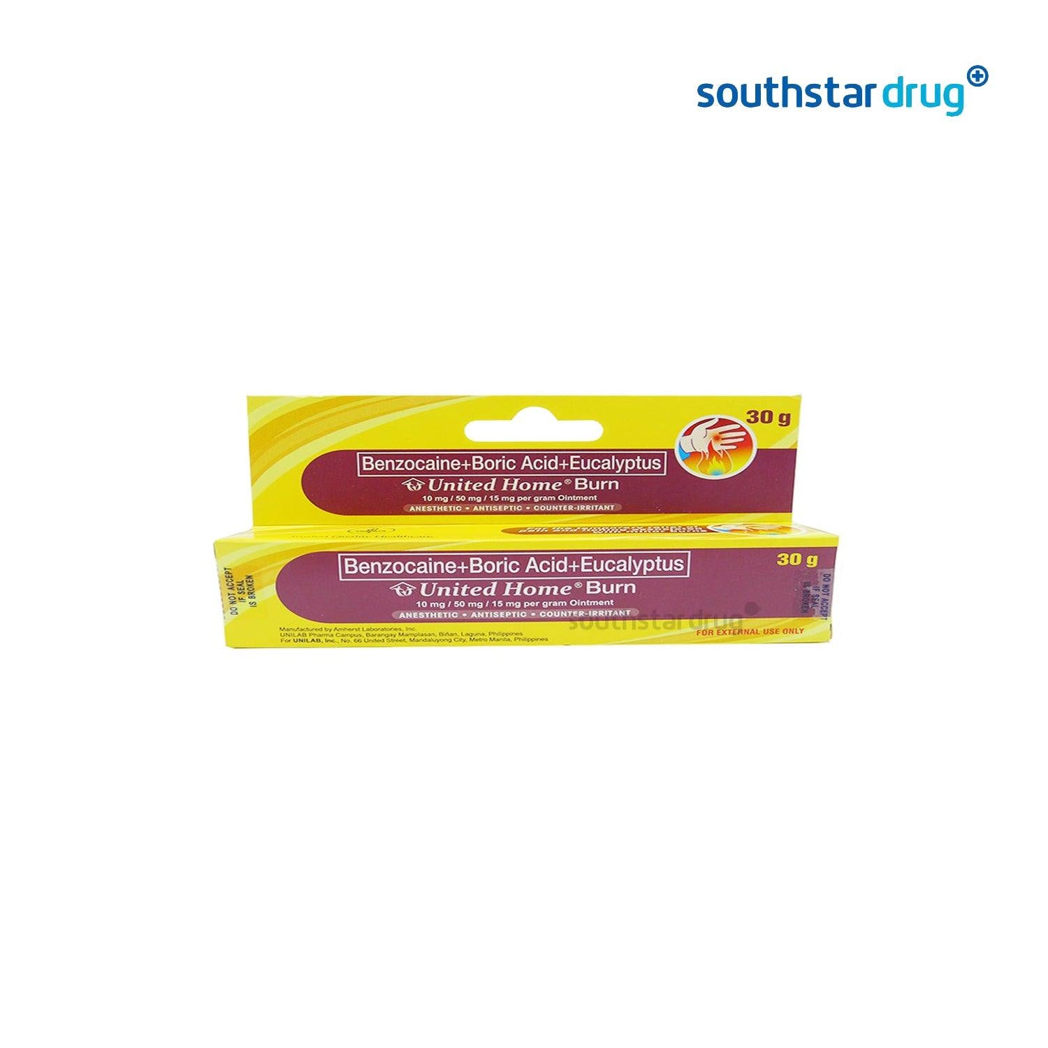 Dermalin Burn Ointment 30g - Southstar Drug