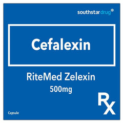 Rx: RiteMed Zelexin 500mg Capsule - Southstar Drug