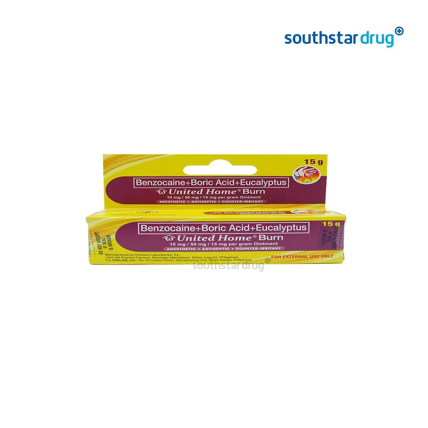 Dermalin Burn Ointment 15 g - Southstar Drug