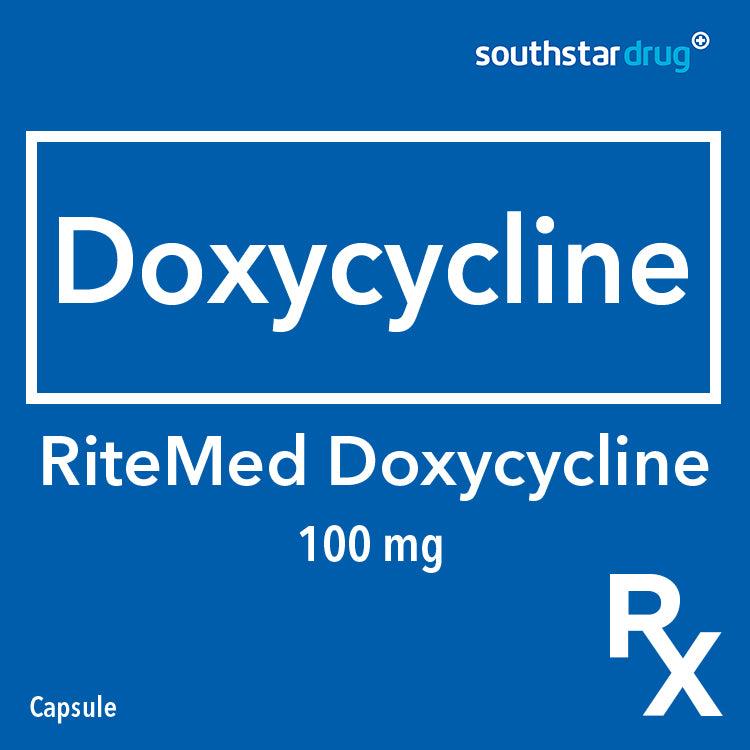 Rx: RiteMed Doxycycline 100mg Capsule - Southstar Drug