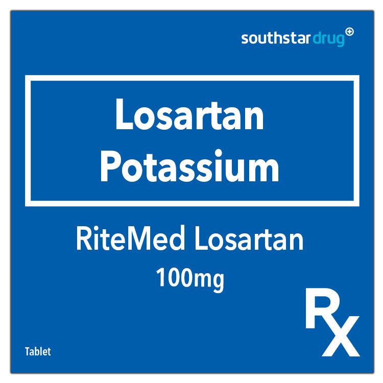 Rx: RiteMed Losartan 100mg Tablet - Southstar Drug