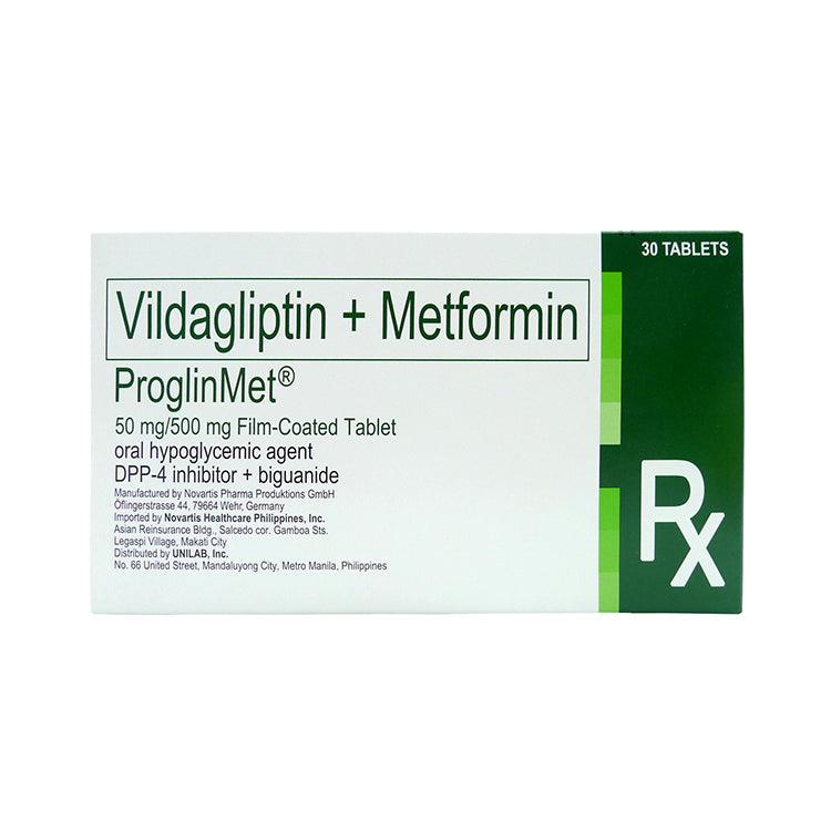 Rx: Proglin Met 50mg / 500mg Tablet - Southstar Drug