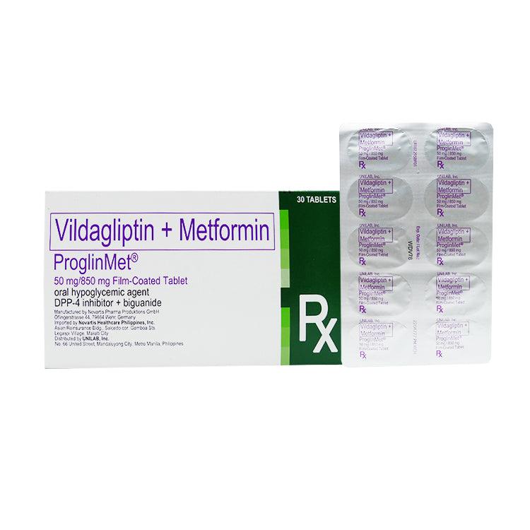 Rx: Proglin Met 50mg / 850mg Tablet - Southstar Drug