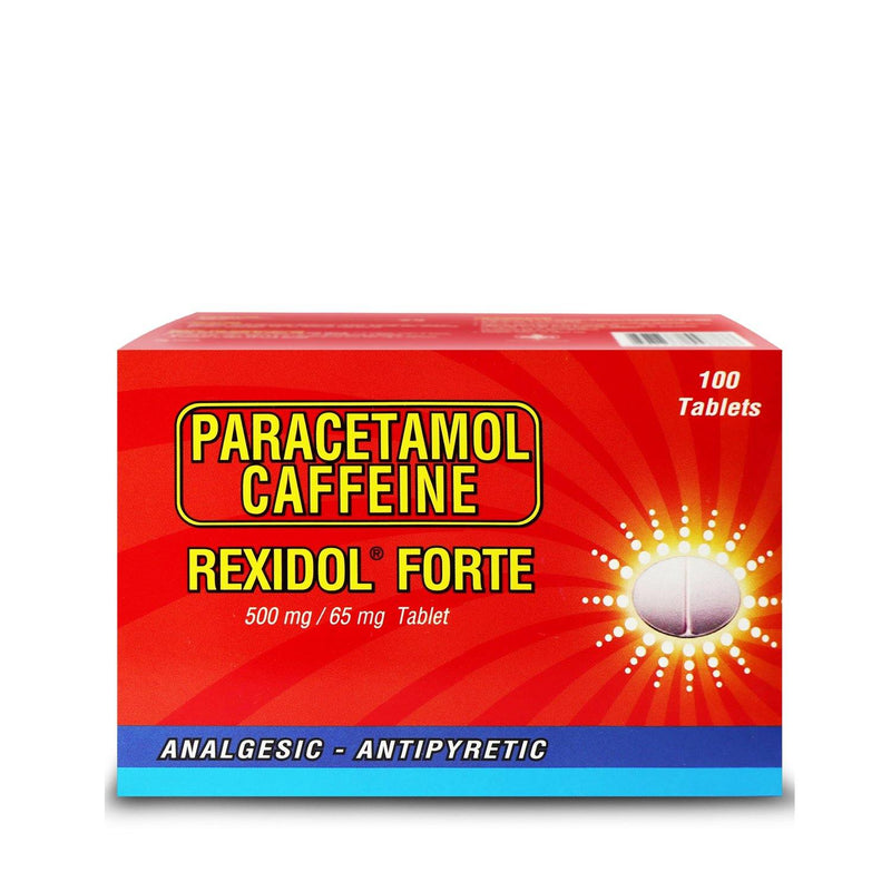 Rexidol Forte 500 mg / 65 mg Tablet - 20s - Southstar Drug