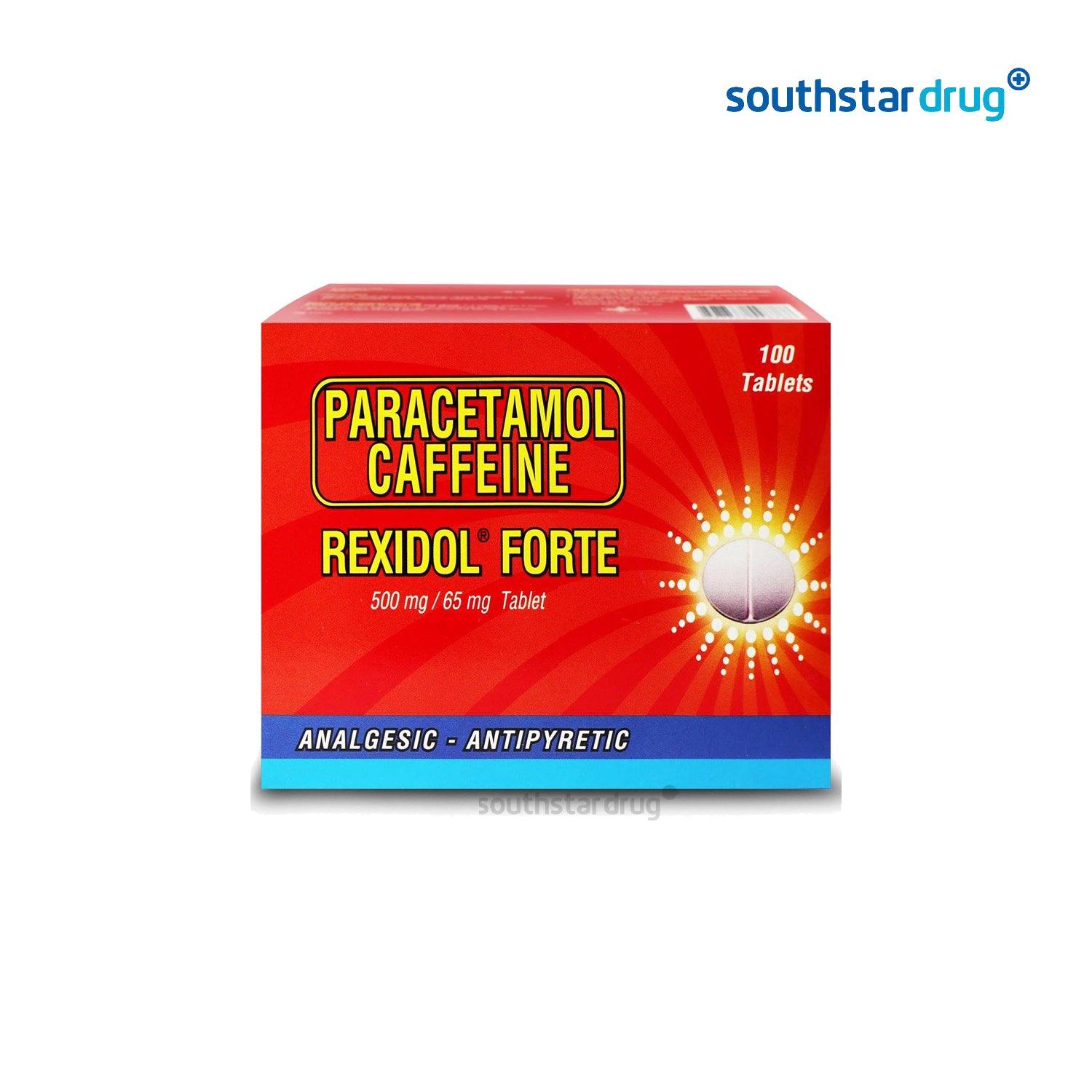 Rexidol Forte 500mg / 65mg Tablet - 20s - Southstar Drug