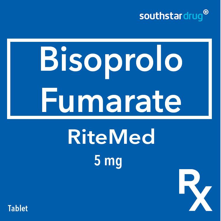 Rx: RiteMed Bisoprolol 5mg Tablet - Southstar Drug