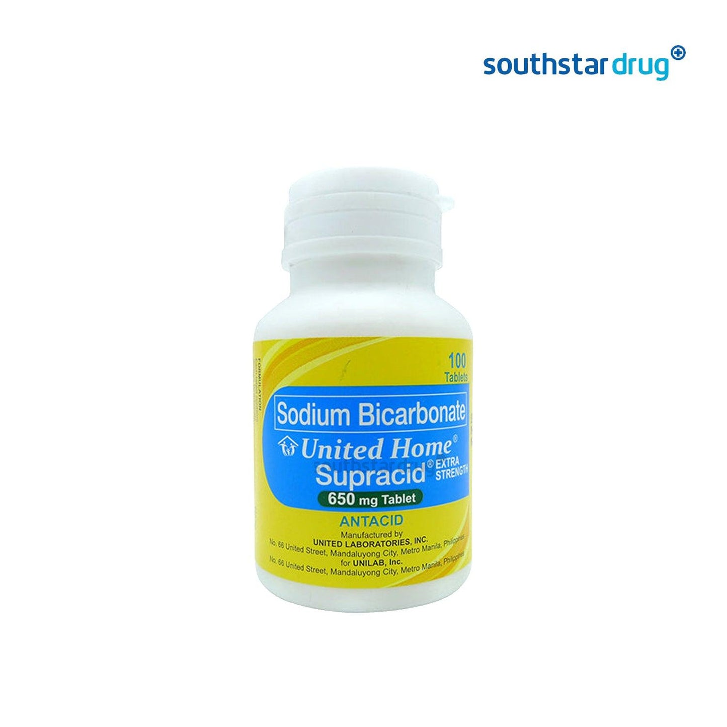 UHP Supracid Tablet 650mg for digestive wellness support