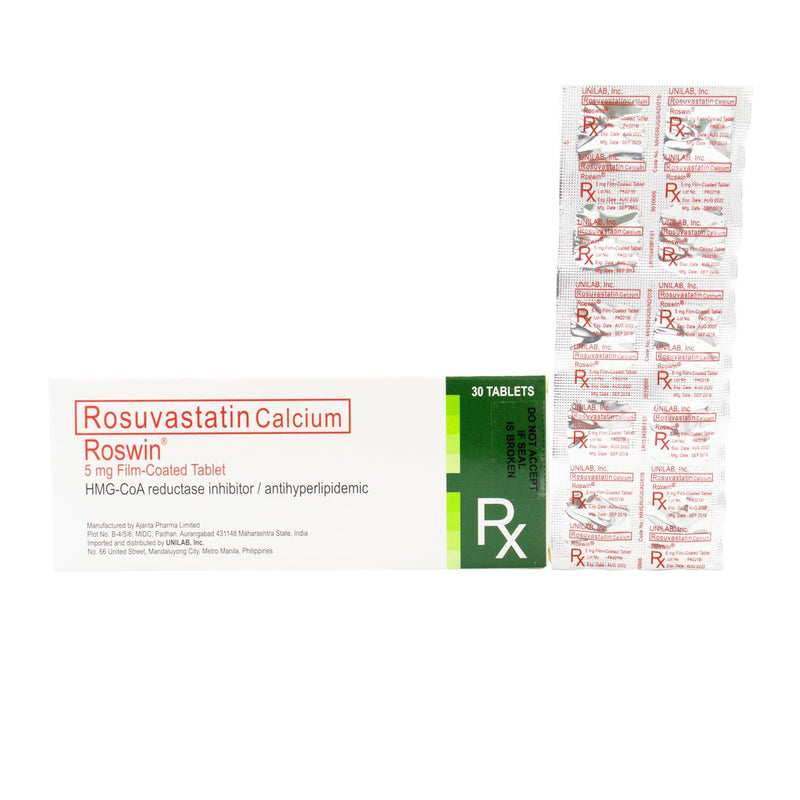 Rx: Roswin 5mg Tablet - Southstar Drug