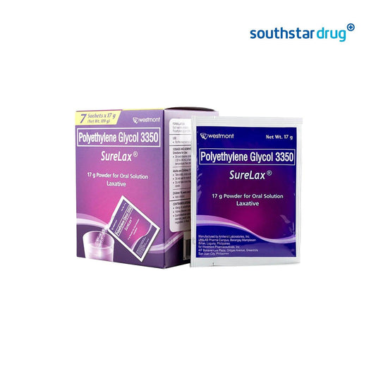 Surelax Powder Sachet 17g - 7s - Southstar Drug