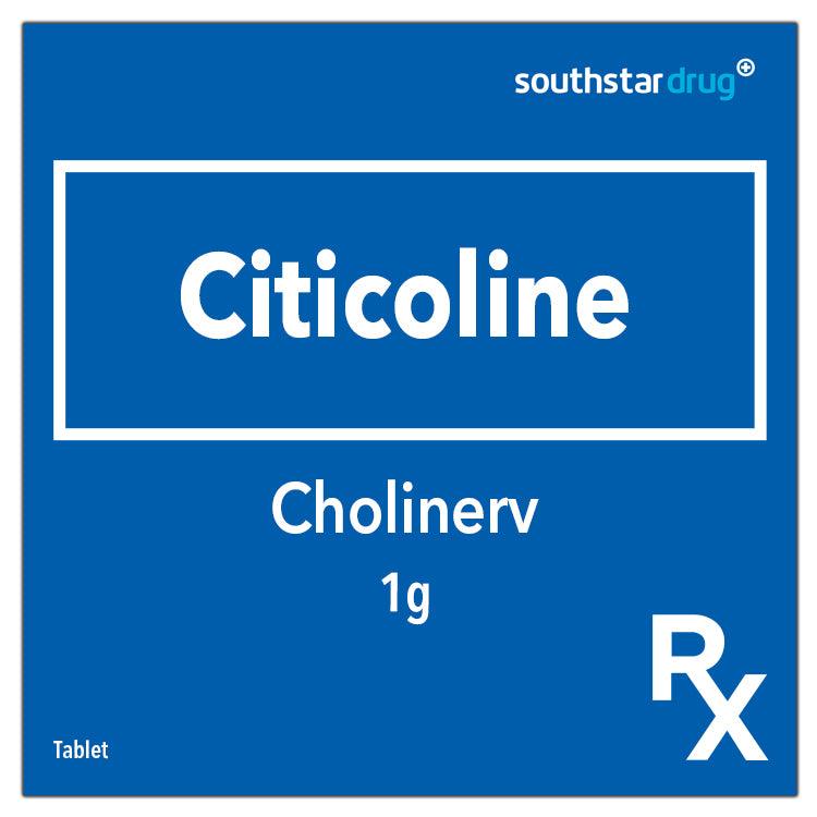 Rx: Cholinerv 1g Tablet - Southstar Drug