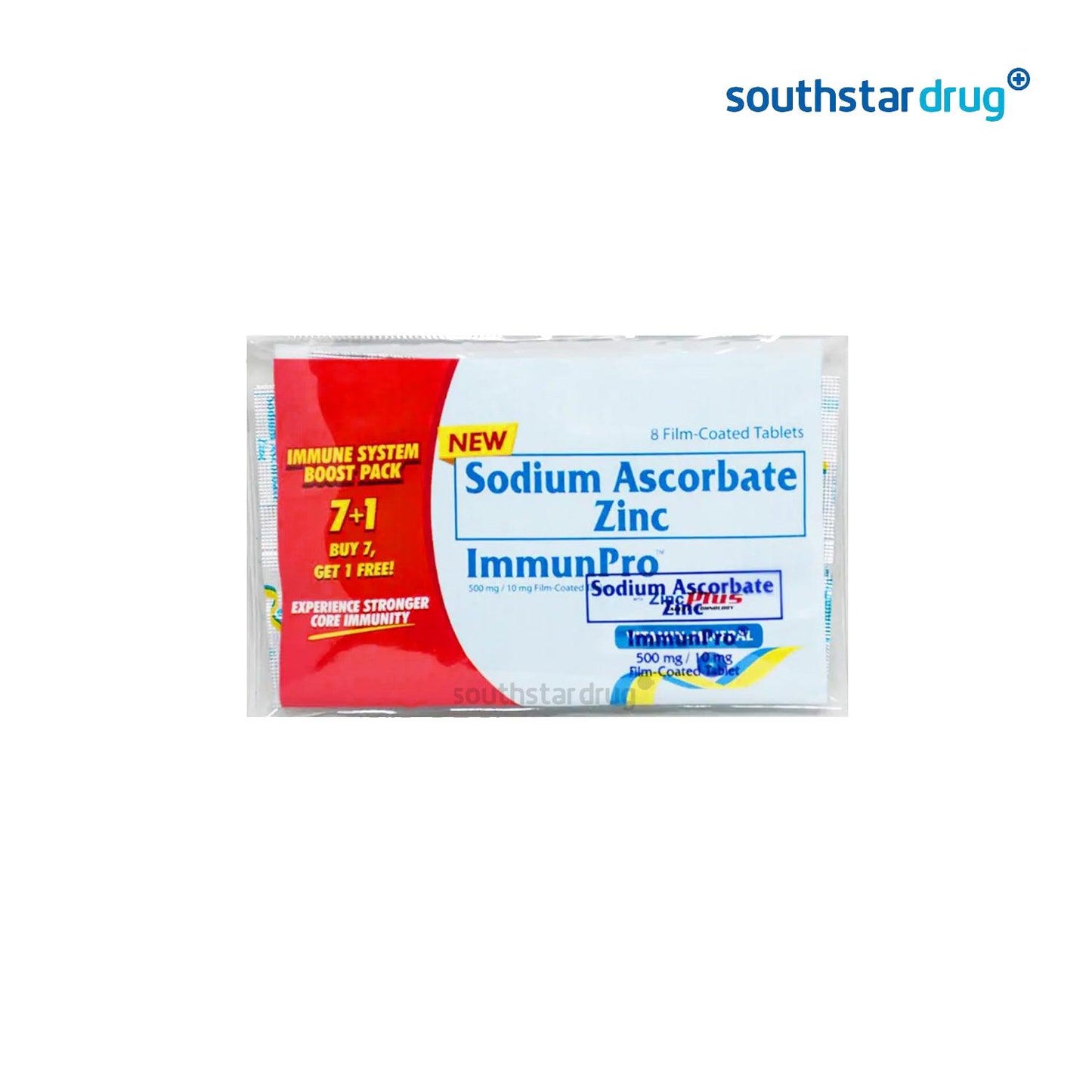 Immunpro 500mg / 10mg 7+1 Tablet - Southstar Drug