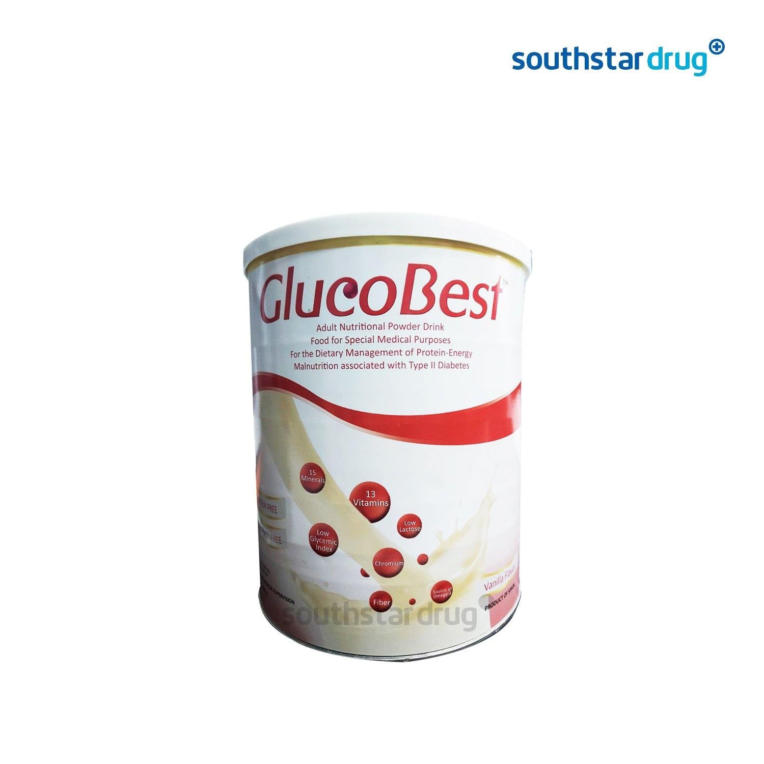 Glucobest Vanilla 800 g - Southstar Drug