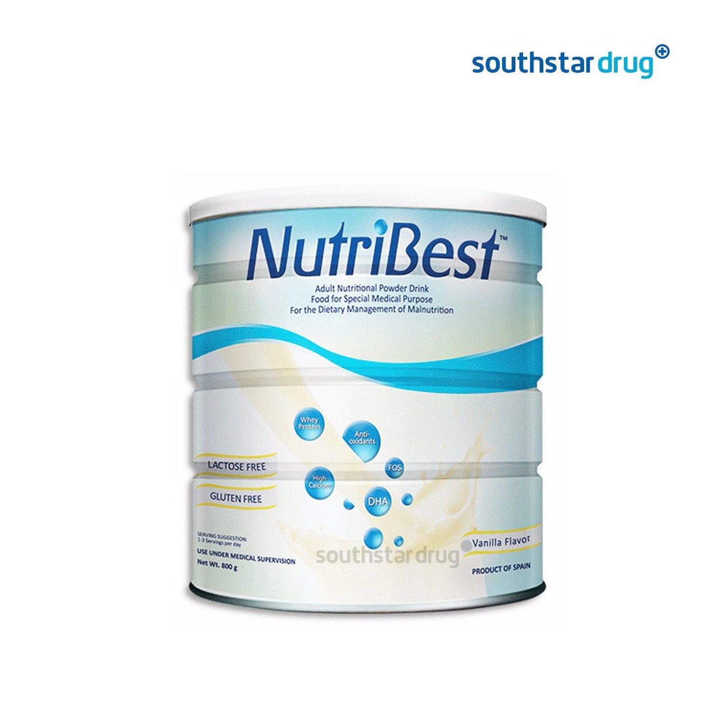 Nutribest Vanilla 800g - Southstar Drug