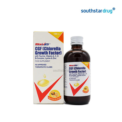 RiteMed CGF plus Multivitamins 120ml Syrup - Southstar Drug