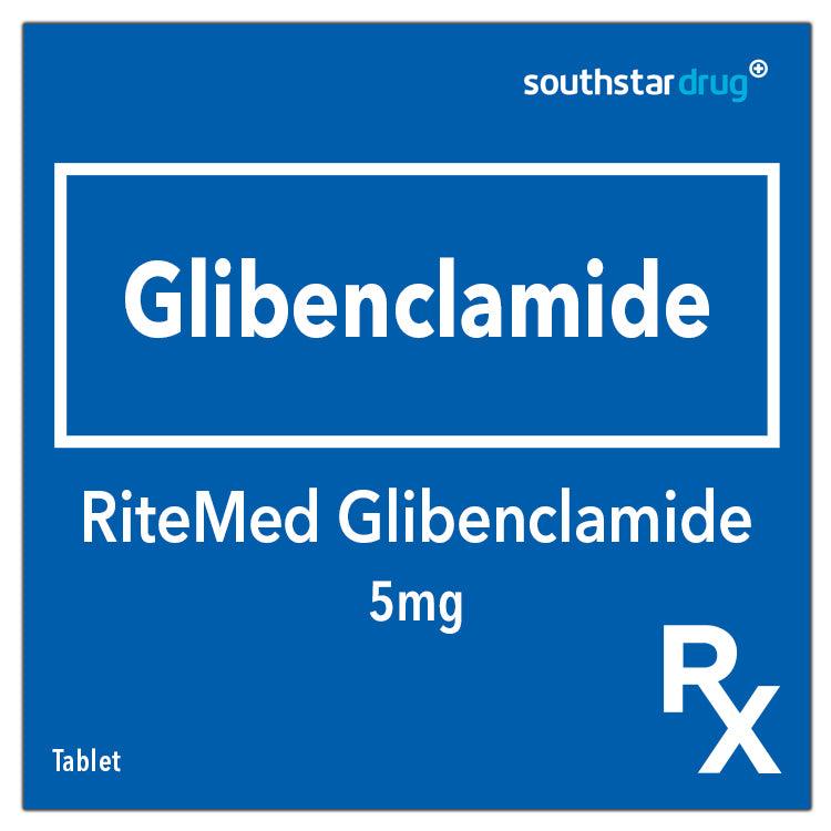 Rx: RiteMed Glibenclamide 5mg Tablet - Southstar Drug