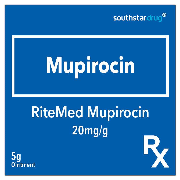 Rx: RiteMed Mupirocin 20mg / g 5 g Ointment - Southstar Drug