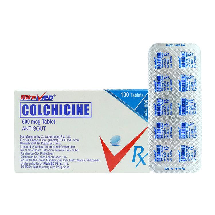 Rx: RiteMed Colchicine 500mcg Tablet - Southstar Drug