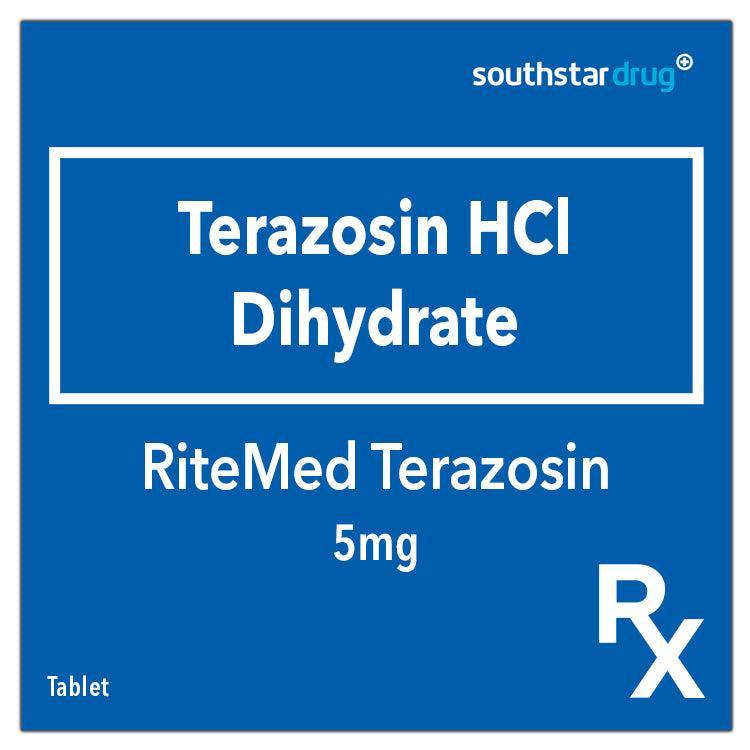 Rx: RiteMed Terazosin HCl Dihydrate 5mg Tablet - Southstar Drug