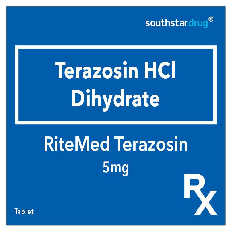 Rx: RiteMed Terazosin HCl Dihydrate 5mg Tablet