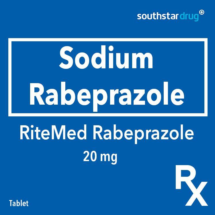 Rx: RiteMed Rabeprazole 20 mg Tablet - Southstar Drug