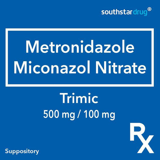 Rx: Trimic 500 mg / 100 mg Vaginal Suppository - Southstar Drug