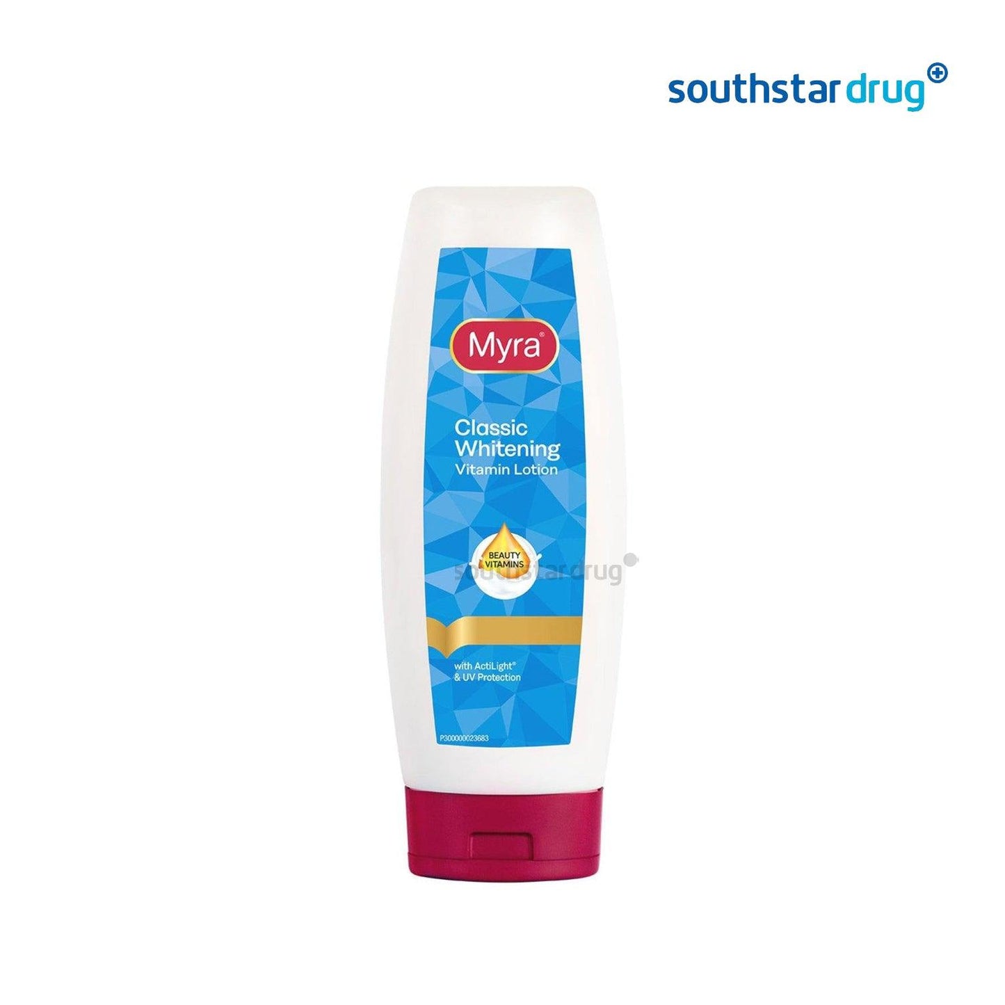 Myra Lotion Classic Vitamin 400ml bottle for daily skin care