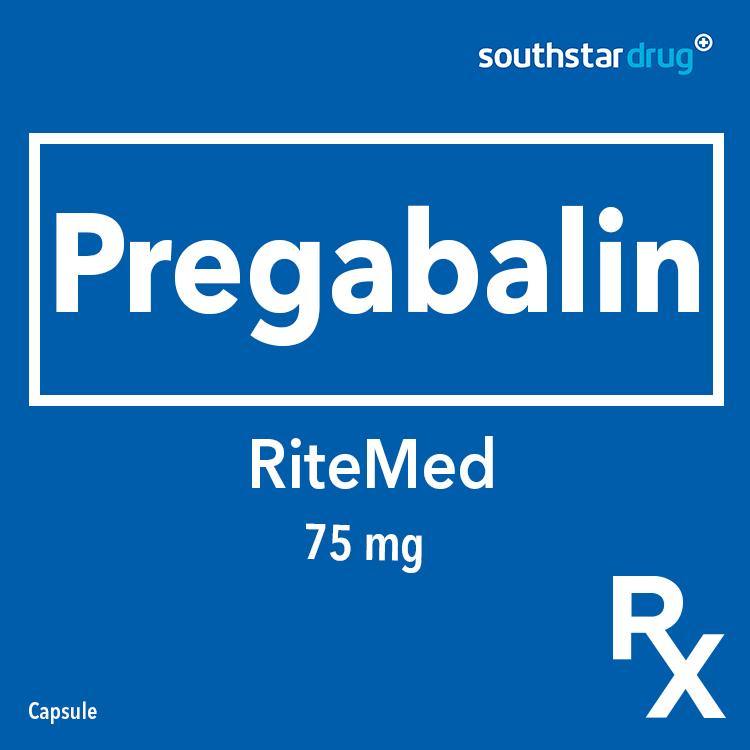 Rx: RiteMed Pregabalin 75mg Capsule - Southstar Drug