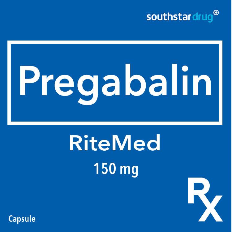 Rx: RiteMed Pregabalin 150mg Capsule - Southstar Drug