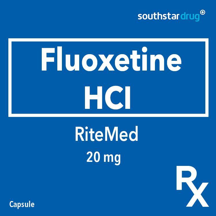 Rx: RiteMed Fluoxetine HCI 20mg Capsule - Southstar Drug