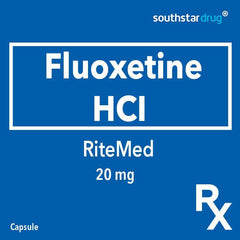 Rx: RiteMed Fluoxetine HCI 20 mg Capsule - Southstar Drug