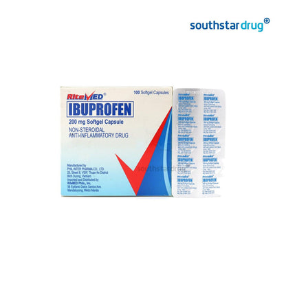 RiteMed Ibuprofen 200mg Capsule -20s - Southstar Drug