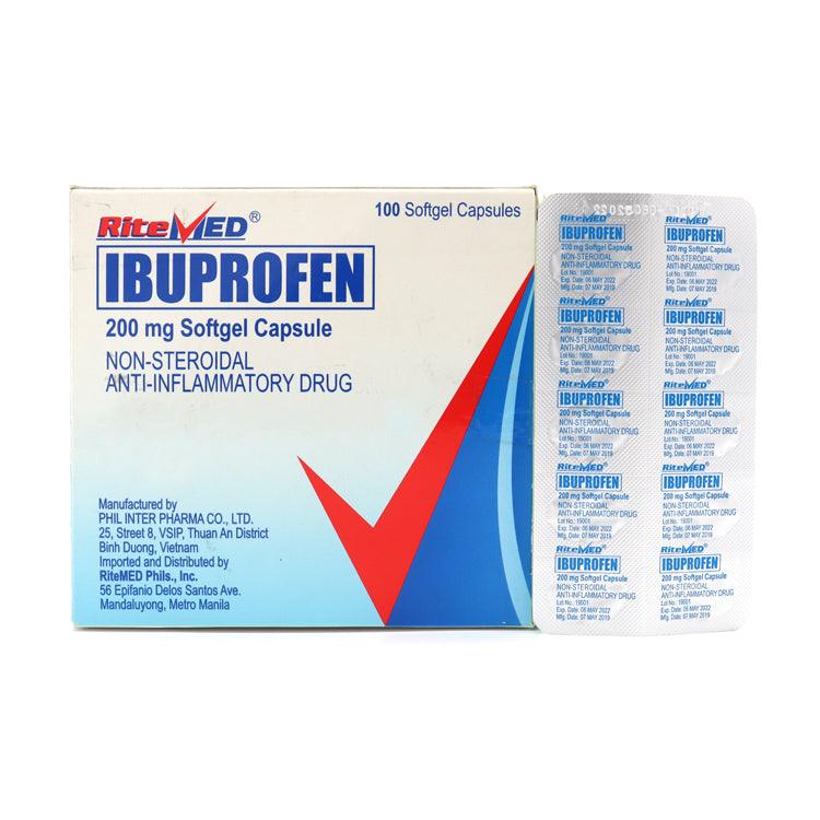 RiteMed Ibuprofen 200mg Capsule -20s - Southstar Drug