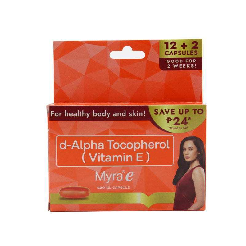 Buy Myra E 400 I.U. 12 + 2 Capsule Online Southstar Drug