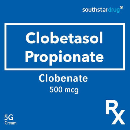 Rx: Clobenate 500mcg 5 g Cream - Southstar Drug