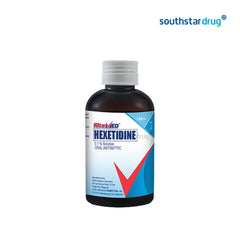 RiteMed Hexetidine 0.1% Solution 120 ml Oral Antiseptic - Southstar Drug