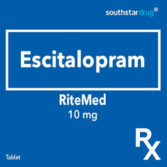 Rx: RiteMed Escitalopram 10mg Tablet - Southstar Drug