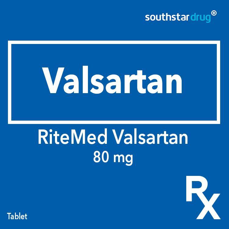 Rx: RiteMed Valsartan 80mg Tablet - Southstar Drug